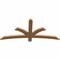 Ekena Millwork Davenport Timber Gable Bracket, Western Red Cedar, 60"W x 27"H x 1 1/2"D x 3 1/2"F, 11/12 Pitch GBW060X27X0204DAV00SWR - alternate 4